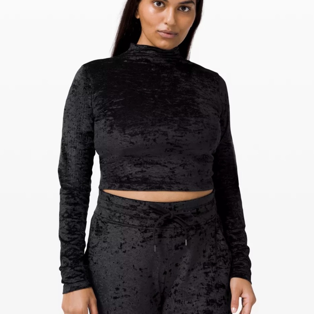 Lululemon Crushed Velvet Matching Set